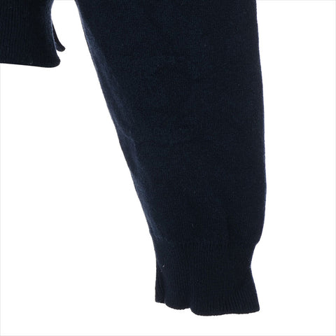 CHANEL COCO Mark cashmere  P70525K10076 Size:38 knit Navy x pink WS15039