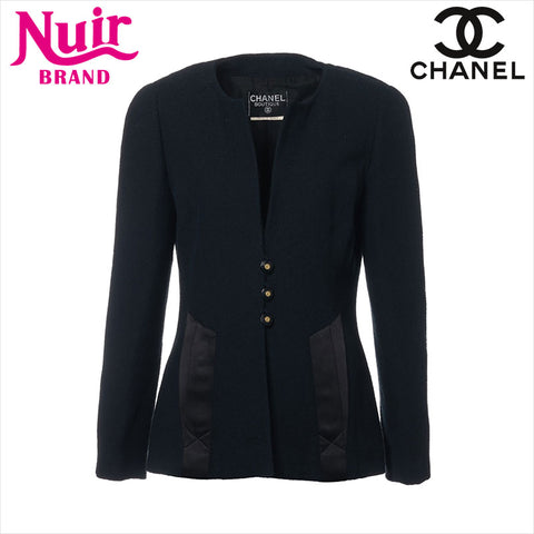 CHANEL COCO Button No color jacket Navy WS15044