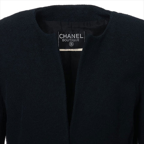 CHANEL COCO Button No color jacket Navy WS15044