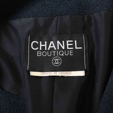 CHANEL COCO Button No color jacket Navy WS15044