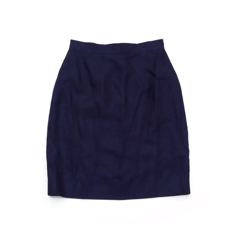 CHANEL suit jacket skirt setup Navy WS1504