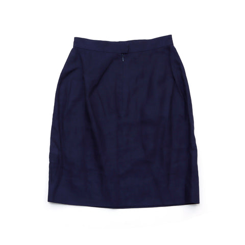 CHANEL suit jacket skirt setup Navy WS1504