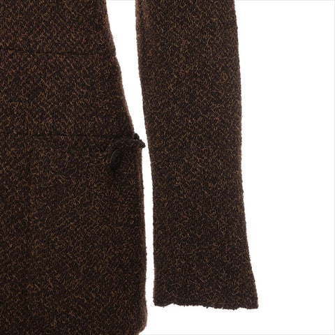CHANEL COCO Button 97A Wool x Nylon P09265V05806 Size:40 one piece Brown WS15059