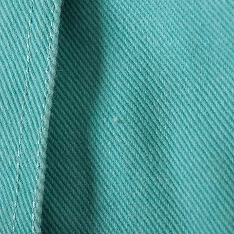 CHANEL COCO Button Cotton Gold Button Size:44 skirt green WS15060