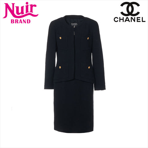 CHANEL Suit Size:38 setup Navy WS15065