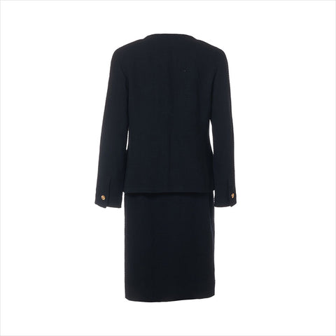 CHANEL Suit Size:38 setup Navy WS15065