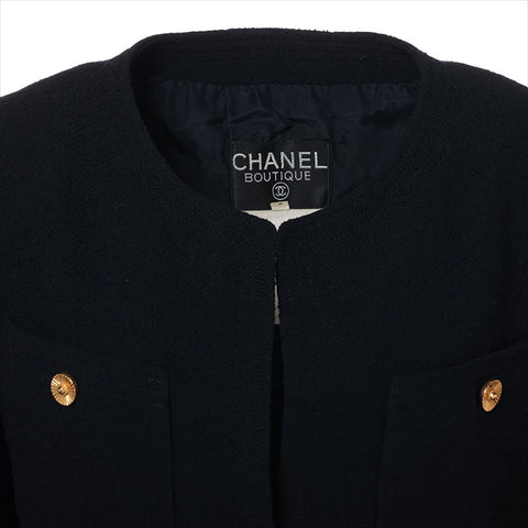 CHANEL Suit Size:38 setup Navy WS15065