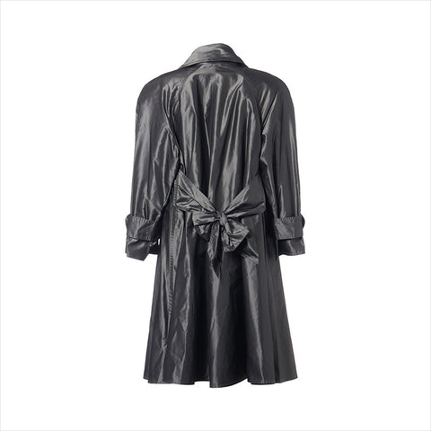 CHANEL 1990s Long coat gray WS15066