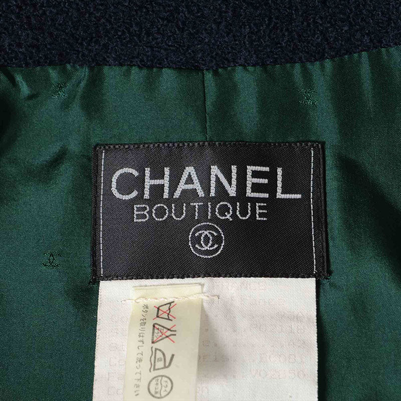 シャネル CHANEL ココボタン 93A ウール スーツ P02118 Size:42