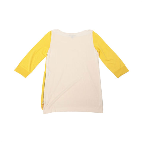 LOUIS VUITTON 14Stainless Steel Wool x Cashmere RW141W Size:M knit yellow WS15072