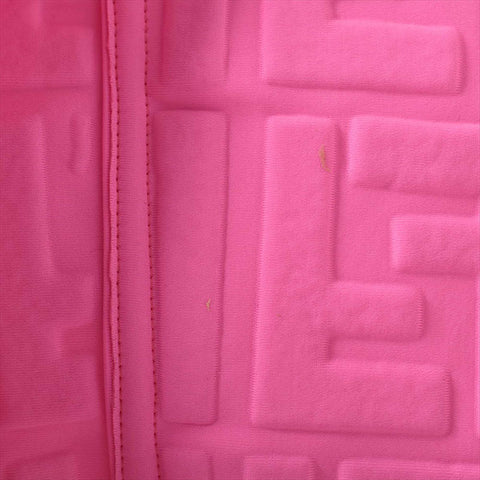 FENDI x Nicki Minaj Zucca 2019 Polyester x Polyurethane FDA709 one belt Size:38 one piece pink WS15073