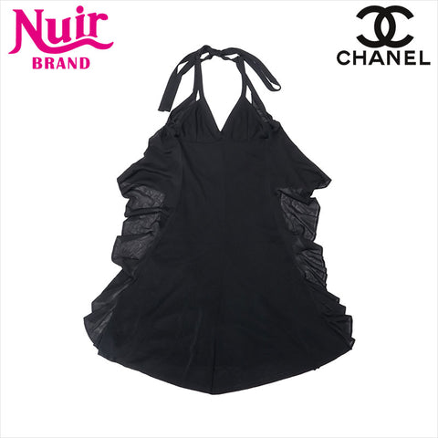 シャネル CHANEL ココマーク 09P レーヨン  P35184K02032 Size:34 ワンピース ブラック WS15074