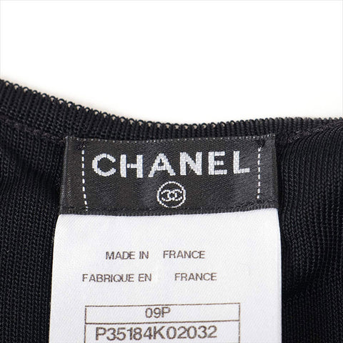 シャネル CHANEL ココマーク 09P レーヨン  P35184K02032 Size:34 ワンピース ブラック WS15074