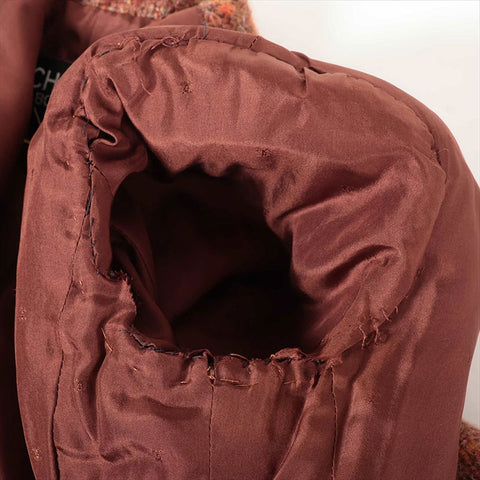 CHANEL COCO Button Jacket Brown WS15076