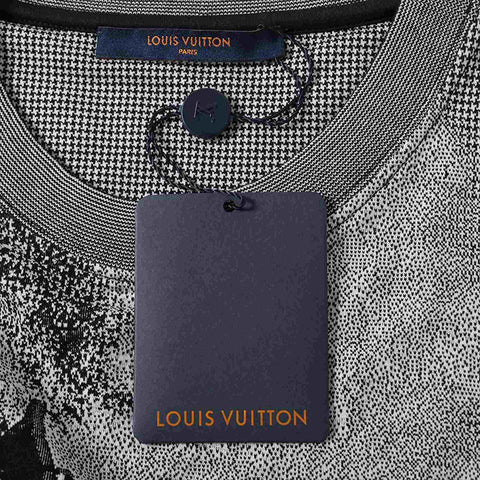 ルイ・ヴィトン LOUIS VUITTON 19SS コットン  RM191 オズの魔法使い Size:M 半袖Ｔシャツ グレー WS15081