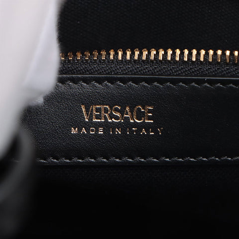 Versace Logo Canvas 2WAY Sac à main noir WS15083
