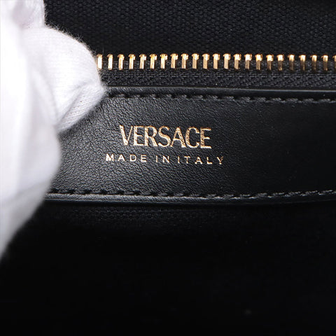 Versace Logo Canvas 2WAY Sac à main noir WS15085