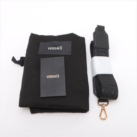 Versace Logo Canvas 2WAY Sac à main noir WS15085