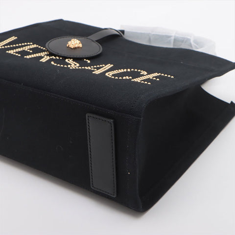 Versace Logo Canvas 2WAY Sac à main noir WS15085