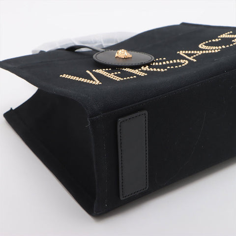 Versace Logo Canvas 2WAY Sac à main noir WS15085