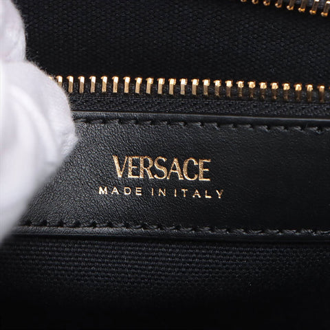 Versace Logo Canvas 2WAY Sac à main noir WS15087