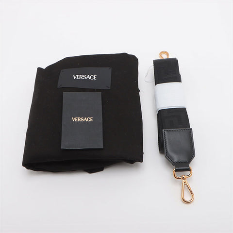 Versace Logo Canvas 2WAY Sac à main noir WS15087