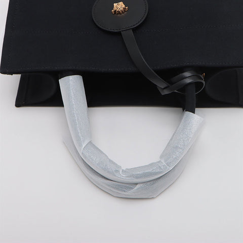 Versace Logo Canvas 2WAY Sac à main noir WS15087