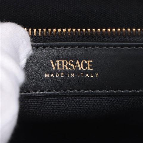 Versace Logo Canvas 2WAY Sac à main noir WS15088