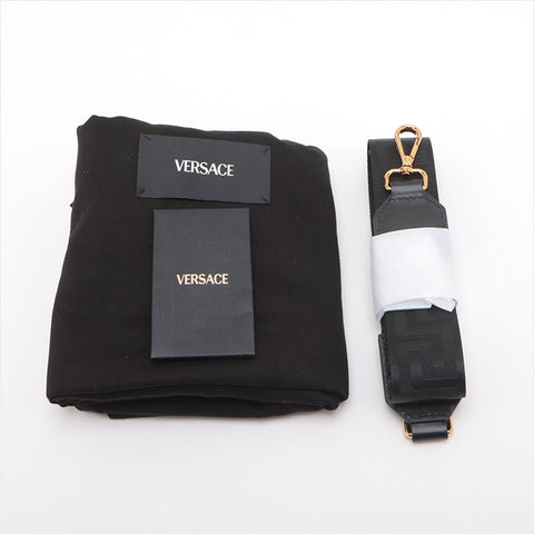 Versace Logo Canvas 2WAY Sac à main noir WS15088