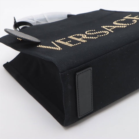 Versace Logo Canvas 2WAY Sac à main noir WS15088