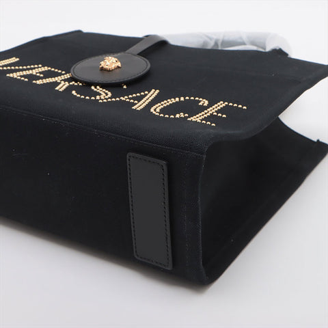 Versace Logo Canvas 2WAY Sac à main noir WS15089