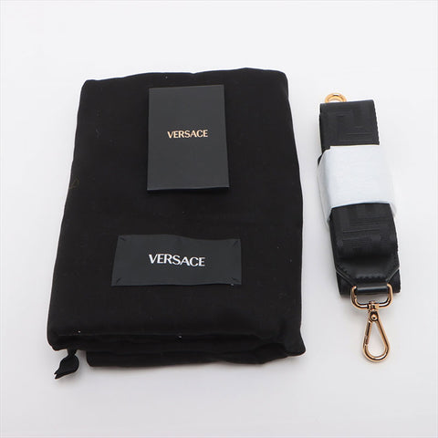 Versace Logo Canvas 2WAY Sac à main noir WS15090
