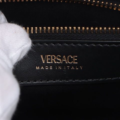 Versace Logo Canvas 2WAY Sac à main noir WS15092