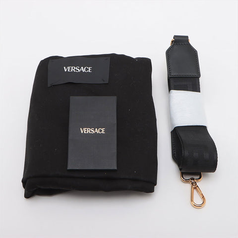 Versace Logo Canvas 2WAY Sac à main noir WS15092