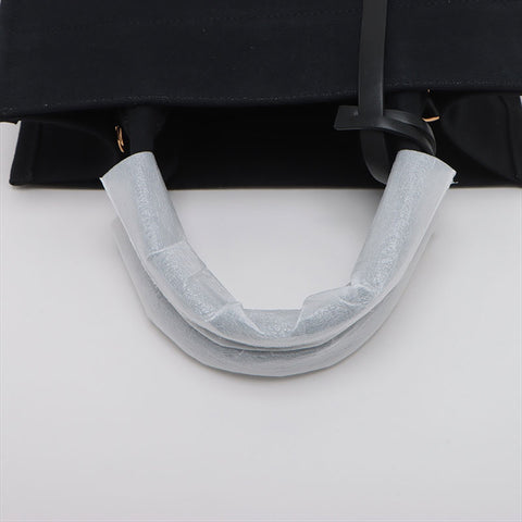 VERSACE Logo Canvas 2WAY Handbag black WS15092