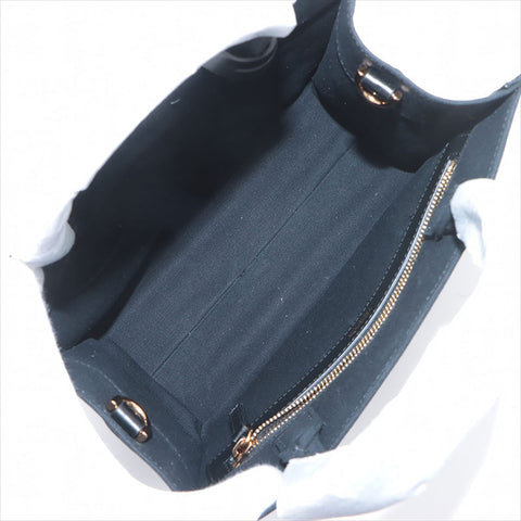 Versace Logo Canvas 2WAY Sac à main noir WS15094