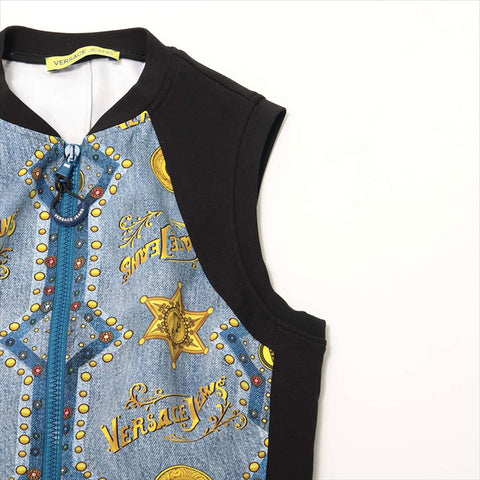 VERSACE Versace Jeans Couture Polyamide x Elastane Sleeveless Dress I42 D2HTB413 one piece multicolor WS15095