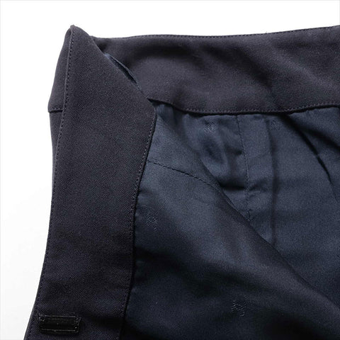 CHANEL COCO Button 96P Wool 38 P06492V04022 skirt Navy WS15098