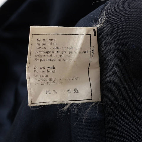 CHANEL COCO Button 96P Wool 38 P06492V04022 skirt Navy WS15098