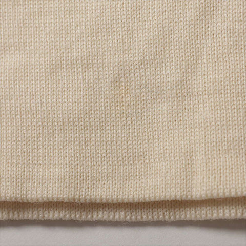 CHANEL COCO Mark Wool High Neck Knit knit Ivory WS15099