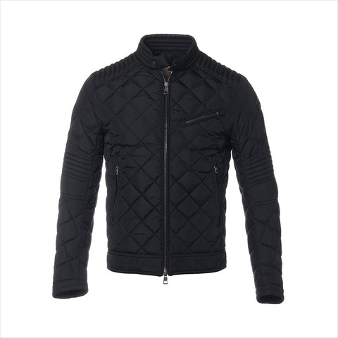 Moncler Breitman 19 Jahre Nylon Down Jacke Schwarz WS15106