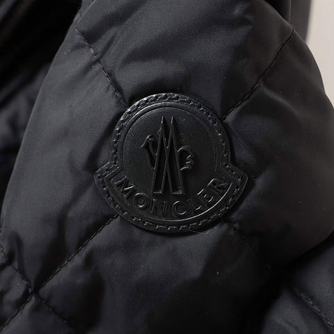 Moncler Breitman 19 Jahre Nylon Down Jacke Schwarz WS15106
