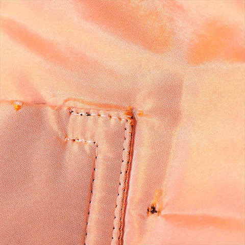 香奈儿丝绸长外套海狸皮大衣黑色WS15110