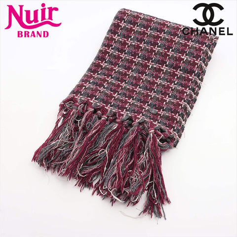 Chanel Chanel消声器Tweed消声器波尔多WS15112