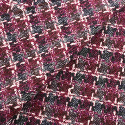 Chanel Chanel Minffler Tweed silencieux Bordeaux WS15112