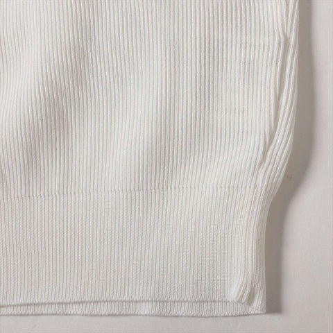 Chanel Coco Mark 96p Coton P06574W03007 T-shirt à manches courtes noir x blanc WS15113
