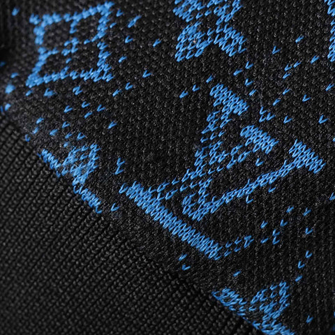 路易威顿路易·维顿（Louis Vuitton）23SS聚酯X尼龙设置RM2319会标西装蓝色X黑色WS15133