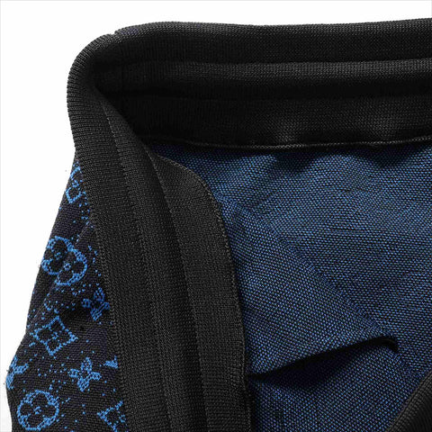 路易威顿路易·维顿（Louis Vuitton）23SS聚酯X尼龙设置RM2319会标西装蓝色X黑色WS15133