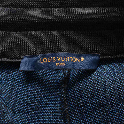 路易威顿路易·维顿（Louis Vuitton）23SS聚酯X尼龙设置RM2319会标西装蓝色X黑色WS15133