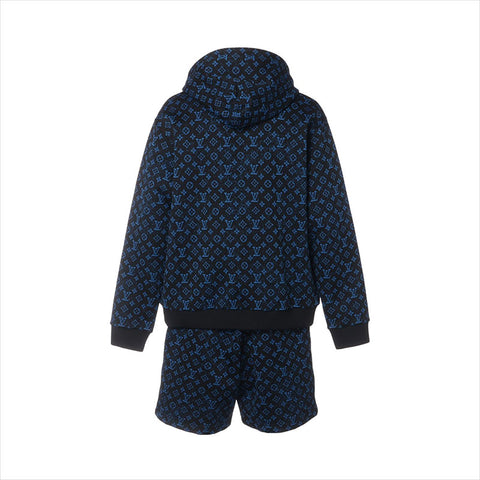 路易威顿路易·维顿（Louis Vuitton）23SS聚酯X尼龙设置RM2319会标西装蓝色X黑色WS15133